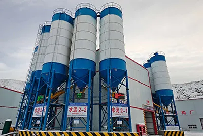 Два бетонных завода HZS120 для проекта железной дороги Китай — Кыргызстан — Узбекистан (CKU) (CRCC)