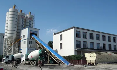 Завод товарного бетона HZS180