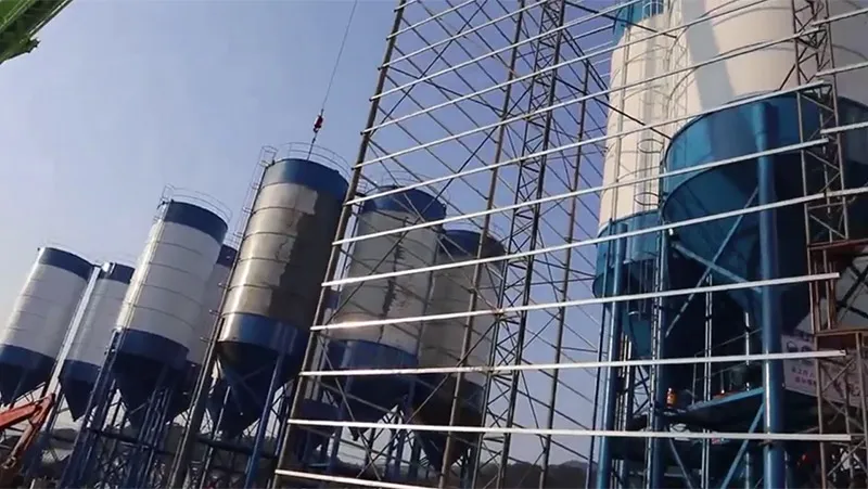 Стационарный бетонный завод HZS