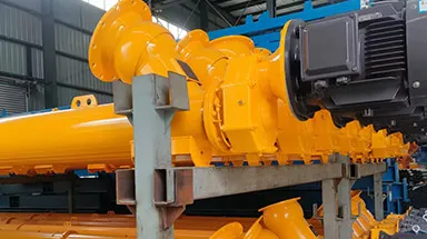 Шнековый транспортер для цемента