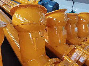 Шнековый транспортер для цемента