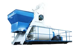 Бетоносмеситель с подъемником