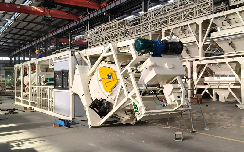 Быстромонтируемый бетонный завод