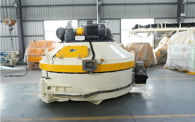 Планетарный бетоносмеситель (с многоприводной системой)