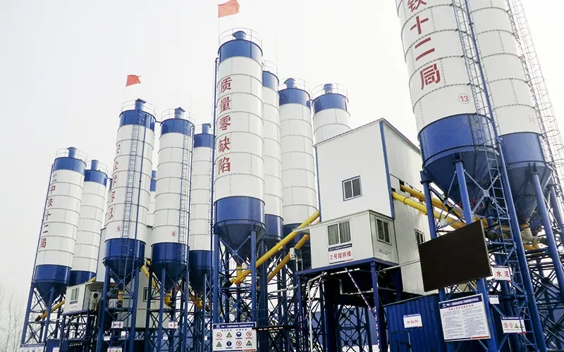 Stationary Concrete Batching Plant