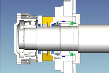 Уплотнение концов валов