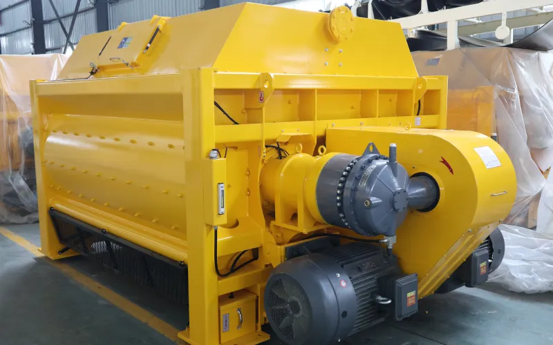 Двухвальный бетоносмеситель